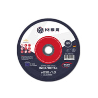 MSE Tools Doorslijpschijf – Ø230×22,23 mm – Metal/inox