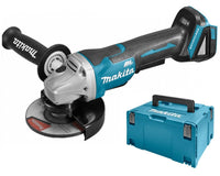 Makita DGA505ZJ 18V Li-Ion Accu haakse slijper body in Mbox - 125mm