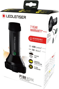 Ledlenser P18R Work Zaklamp (3,6V accu)