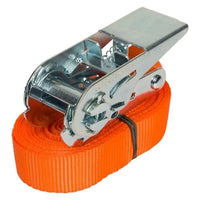 Konvox - Spanband Met Ratel Oranje 25mmx 5m