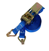 Konvox - Spanband Met Ratel Blauw 25mm/5m