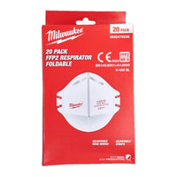 Milwaukee - FP2 Stofmasker - 20 Stuks
