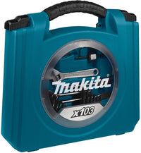 Makita D-42042 Gereedschapsset 103-delig in Koffer