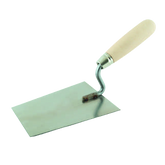 Schwan Inox Plaastertruweel, Rechte Hoeken - 180 X 125/90 X 1,0 mm