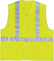 Delta Plus GILP4 reflectievest – fluo geel – XXL – officiële productfoto