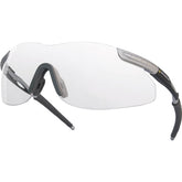 Delta Plus THUNDER CLEAR veiligheidsbril met heldere lens op witte achtergrond