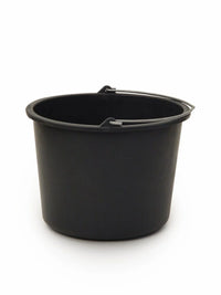 Gripline Bouwemmer 12L - Zwart