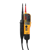 Fluke T150 tweepolige spannings- en continuïteitstester met LCD op witte achtergrond
