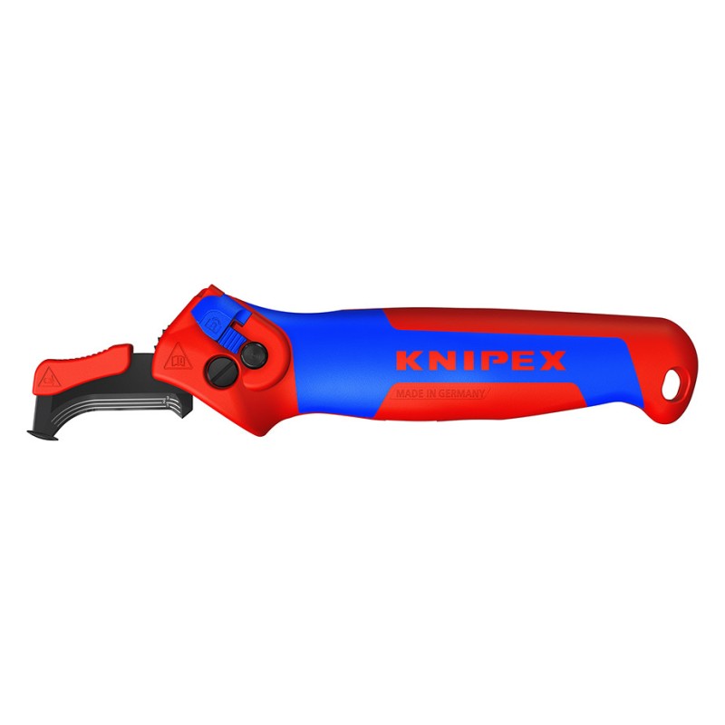 KNIPEX - Kabelmes 16 50 145 met glijschoen en ratelfunctie 145 mm