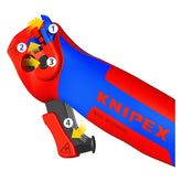 KNIPEX - Kabelmes 16 50 145 met glijschoen en ratelfunctie 145 mm