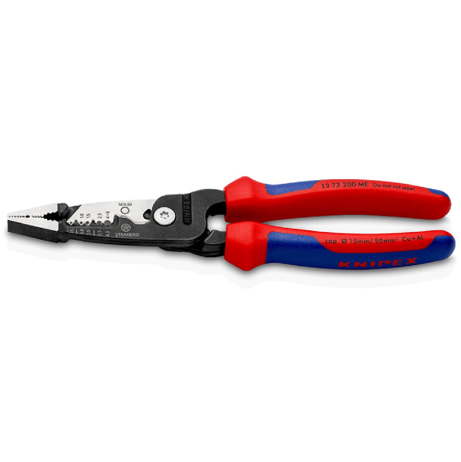 KNIPEX 13 72 200 ME WireStripper elektricienstang – metrisch 200 mm