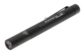 Ledlenser P4R 503099 zwarte oplaadbare penlamp 300 lumen op witte achtergrond