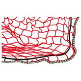 Konvox Aanhangwagennet Rood 1,5x2m