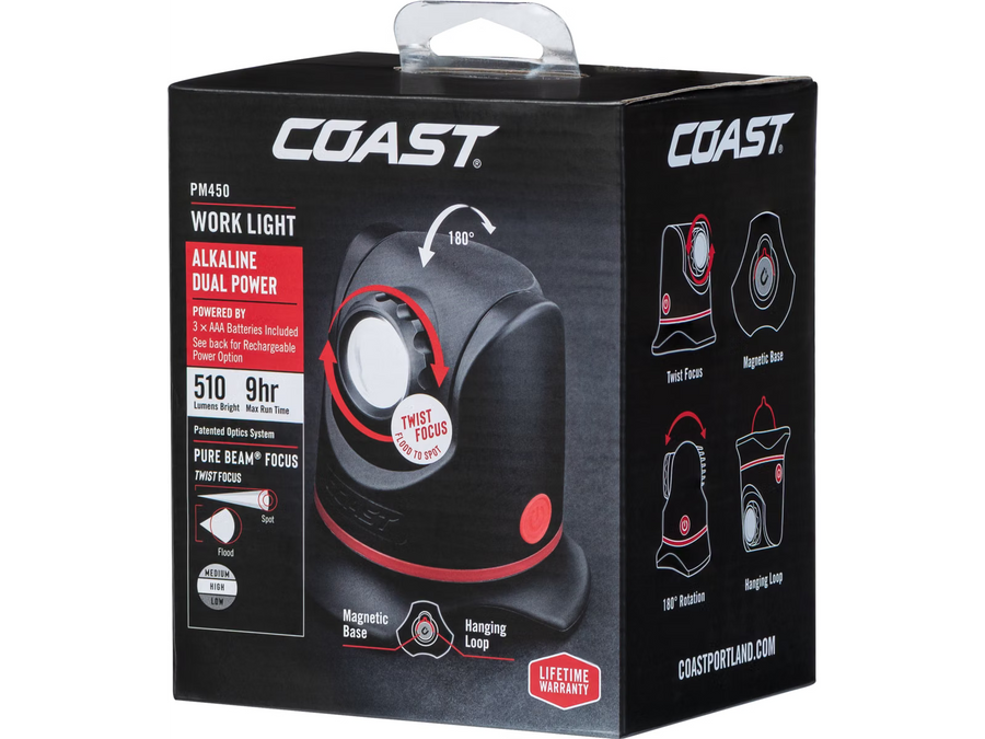 Coast Accu Werklamp 510 lm