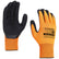 Procera X-FOMER werkhandschoenen – latexschuim – oranje/zwart — witte achtergrond
