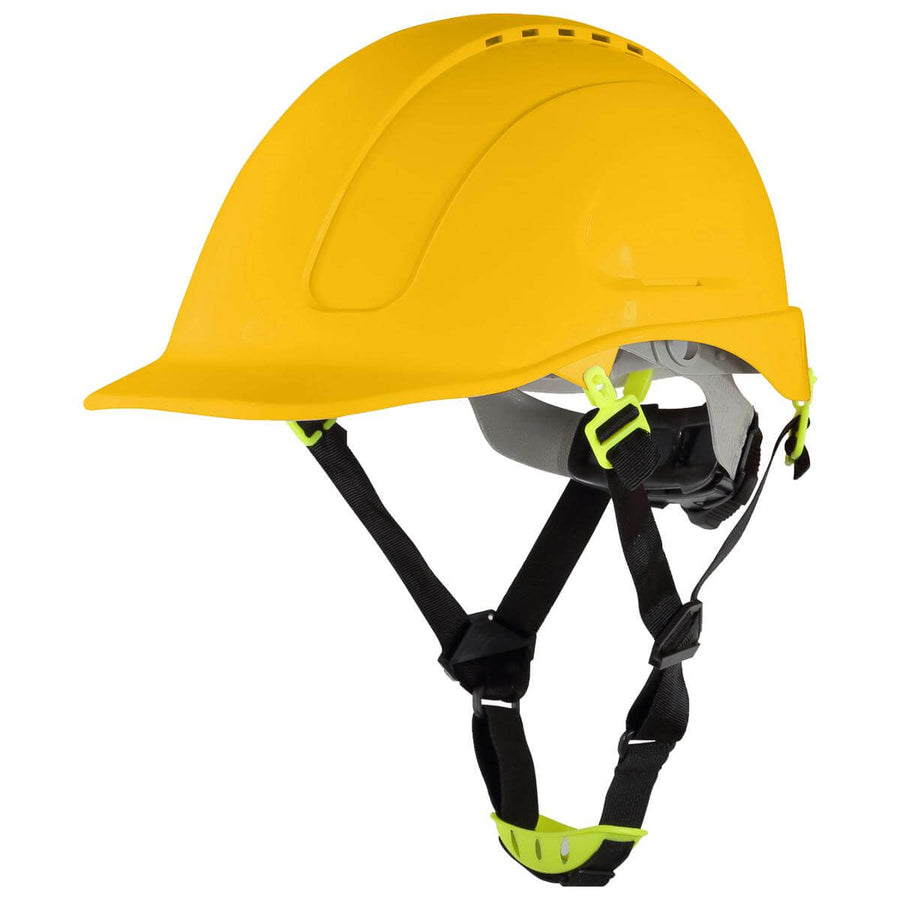 Procera MORION veiligheidshelm ABS – verstelbaar – geel/wit — gele uitvoering