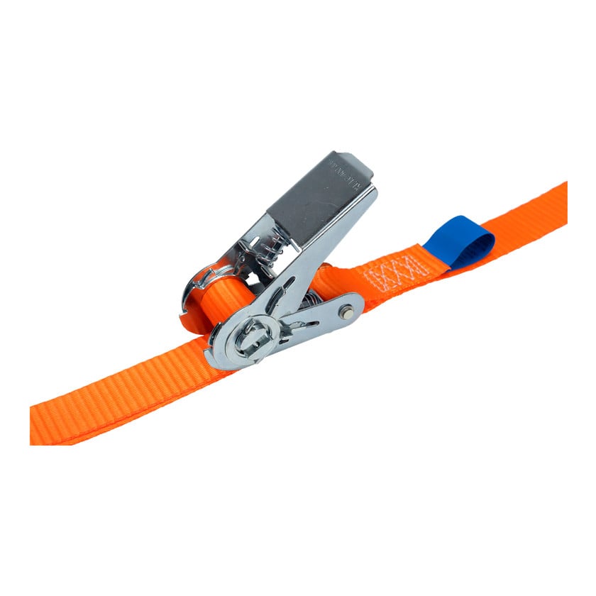 Konvox - Spanband met Ratel Oranje 25mmx 5m