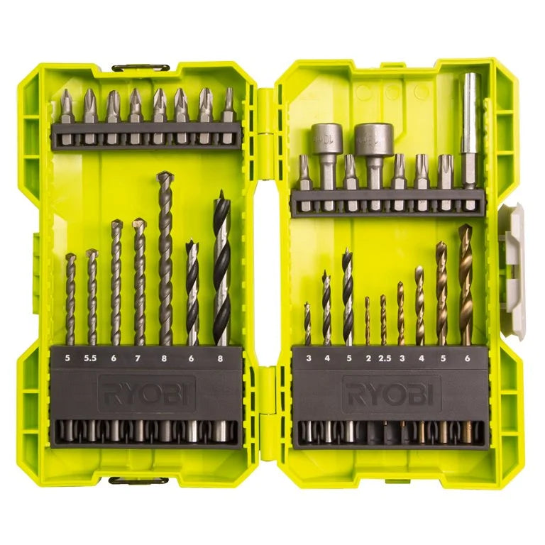 Ryobi Metaalboorset - 19 Delig