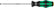 Wera 334 Kraftform Plus Lasertip sleufschroevendraaier – 1,2 × 6,5 × 150 mm