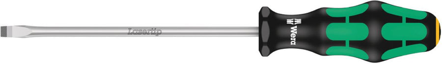 Wera 334 Kraftform Plus Lasertip sleufschroevendraaier – 1,2 × 6,5 × 150 mm